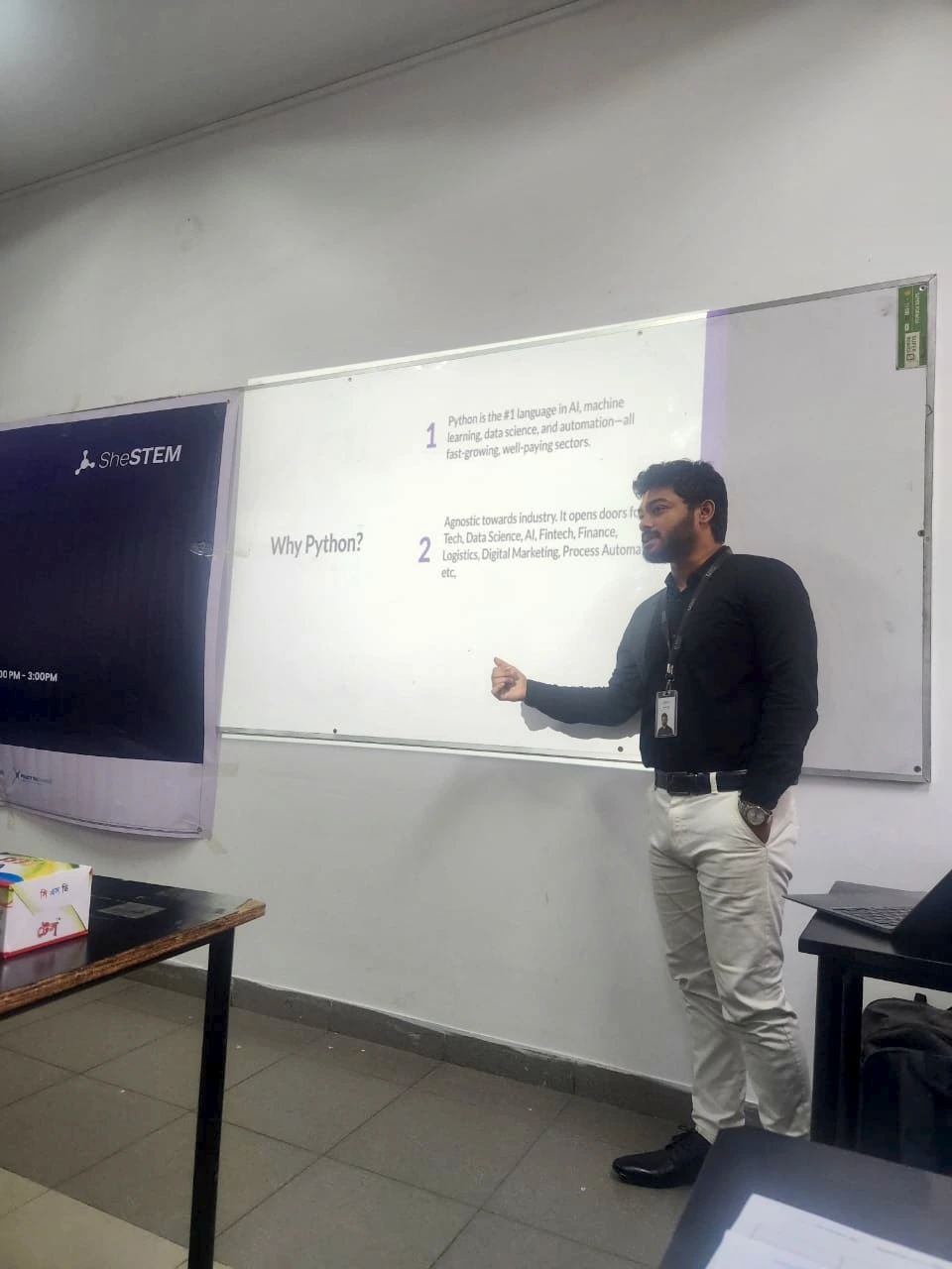 Uttam Speaking at Co-Design Session